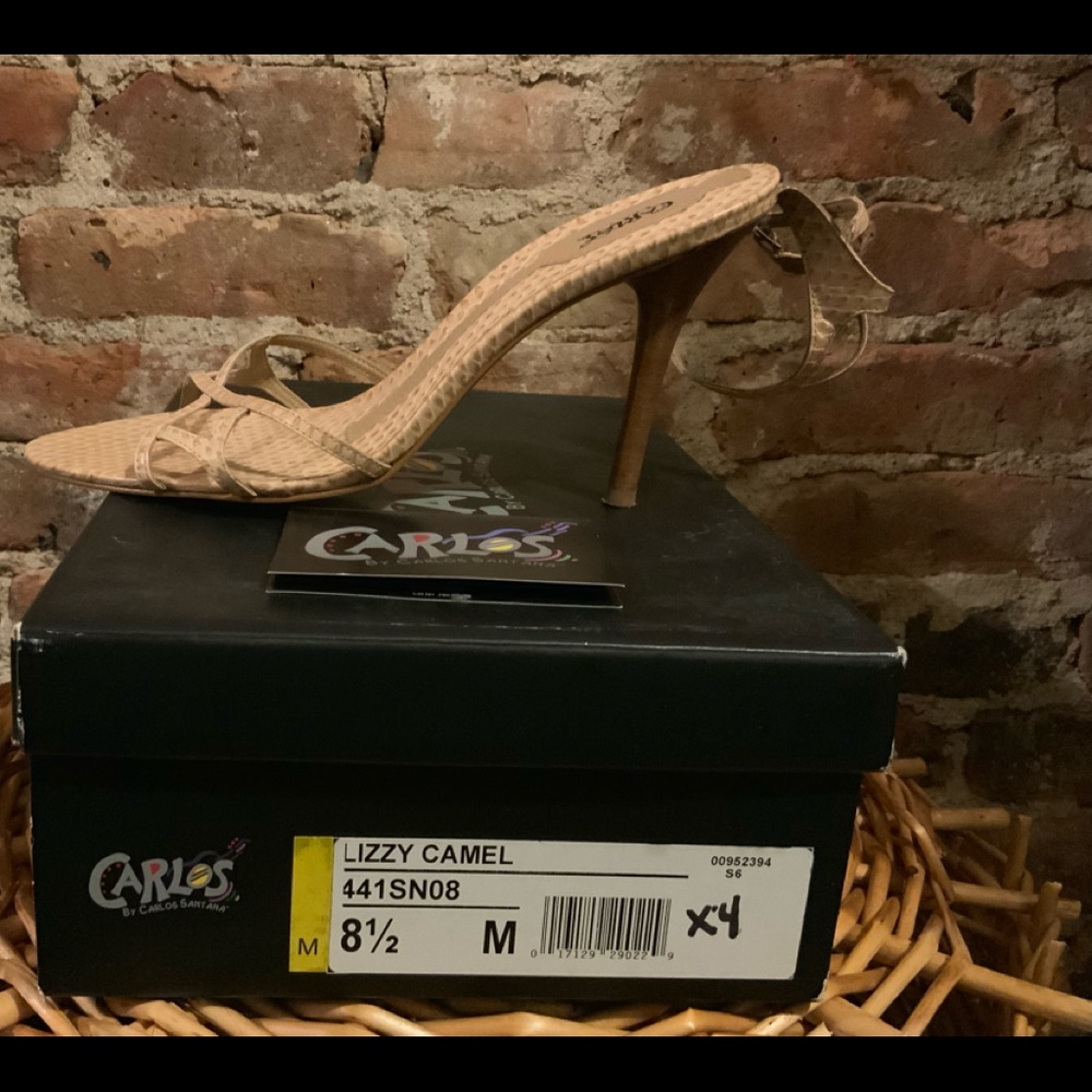 Carlos by Carlos Santana Lizzy Peep Toe Heels